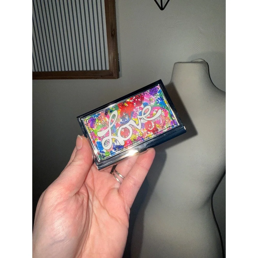 Brighton Love Bouquet Metal‎ Card Case